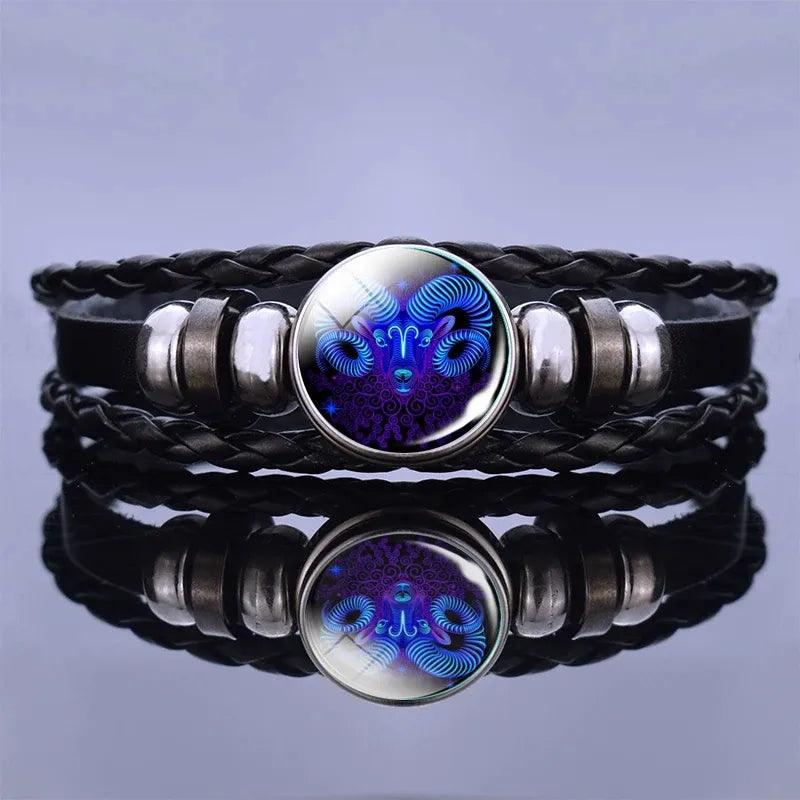 Pulseira Signos do Zodíaco Exclusiva - Elegância Celestial - CloudStock