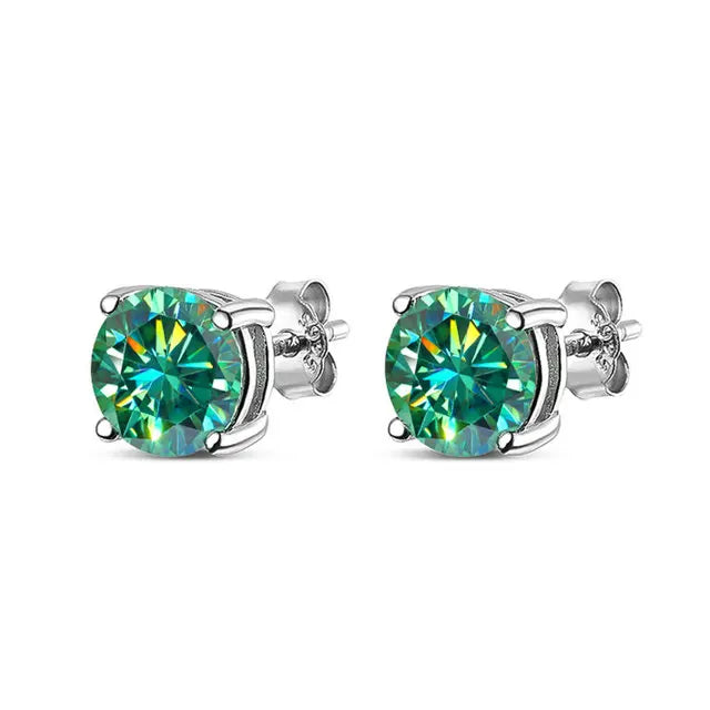 Brinco Moissanite Verde