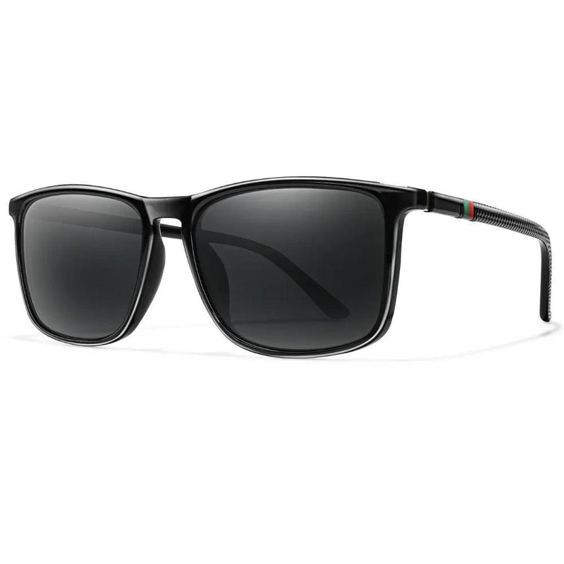 SunnyShield Elite: Óculos de Sol Quadrado para Olhos Protegidos e Estilo Impecável - CloudStock